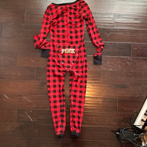 Victoria Secret PINK plaid long John’s from 2915 sz xs - Picture 2 of 3